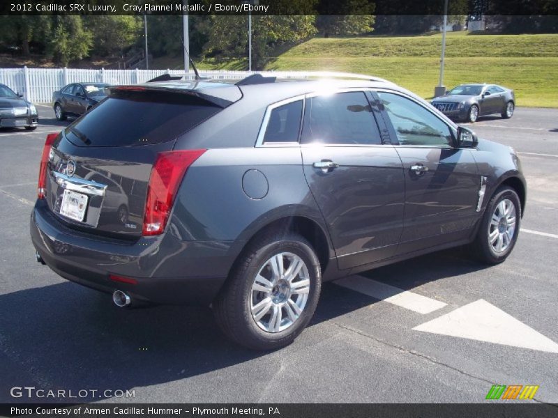 Gray Flannel Metallic / Ebony/Ebony 2012 Cadillac SRX Luxury