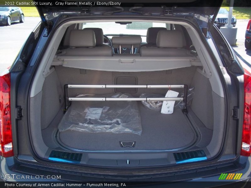 Gray Flannel Metallic / Ebony/Ebony 2012 Cadillac SRX Luxury