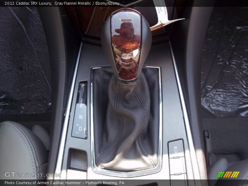 Gray Flannel Metallic / Ebony/Ebony 2012 Cadillac SRX Luxury