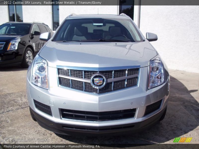 Radiant Silver Metallic / Titanium/Ebony 2012 Cadillac SRX Luxury