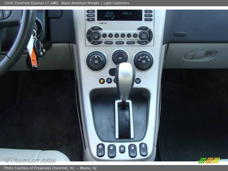 Black Amethyst Metallic / Light Cashmere 2006 Chevrolet Equinox LT AWD