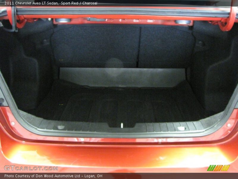  2011 Aveo LT Sedan Trunk
