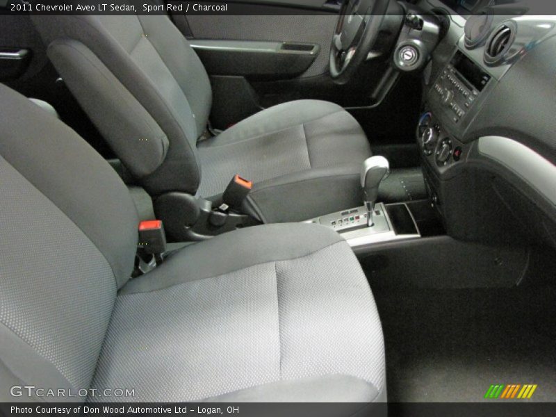 Front Seat of 2011 Aveo LT Sedan