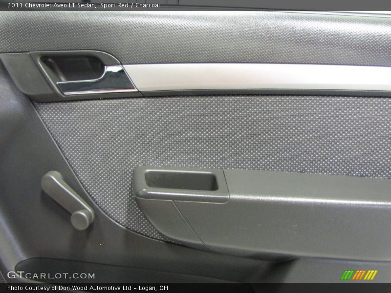 Sport Red / Charcoal 2011 Chevrolet Aveo LT Sedan