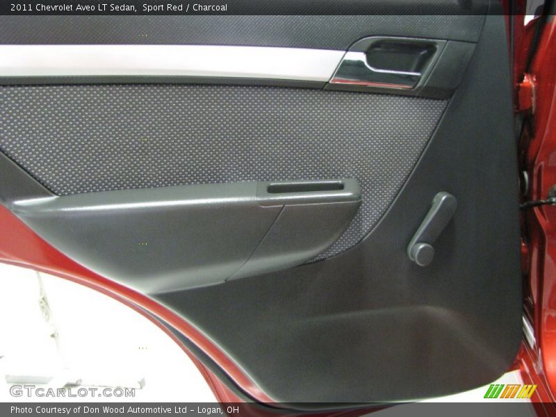 Sport Red / Charcoal 2011 Chevrolet Aveo LT Sedan