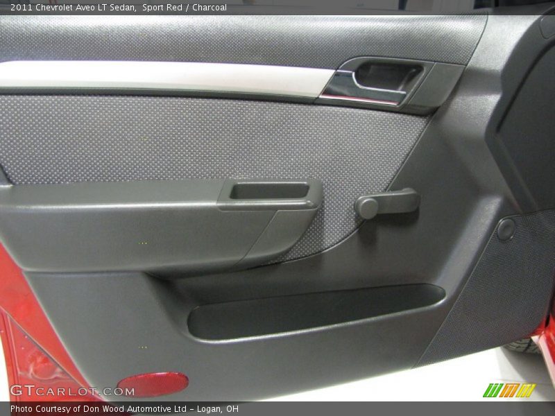 Sport Red / Charcoal 2011 Chevrolet Aveo LT Sedan