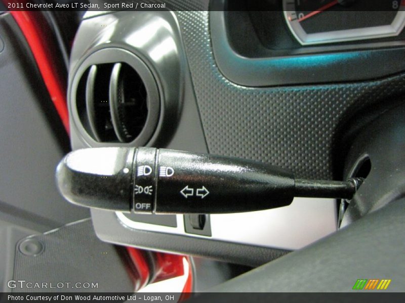 Controls of 2011 Aveo LT Sedan