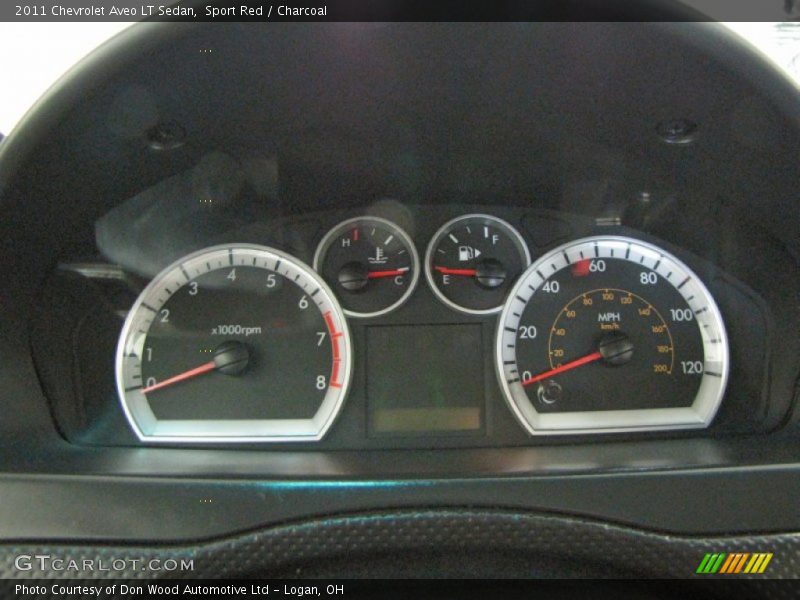  2011 Aveo LT Sedan LT Sedan Gauges