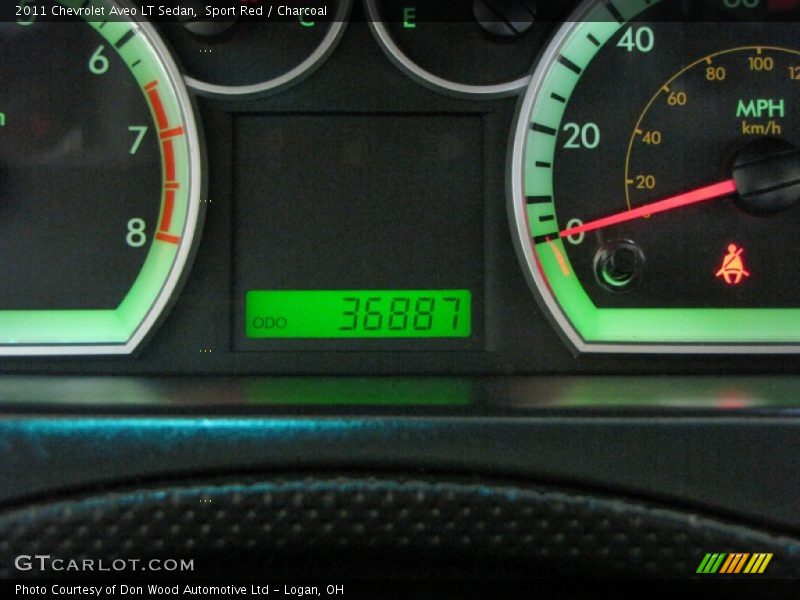  2011 Aveo LT Sedan LT Sedan Gauges