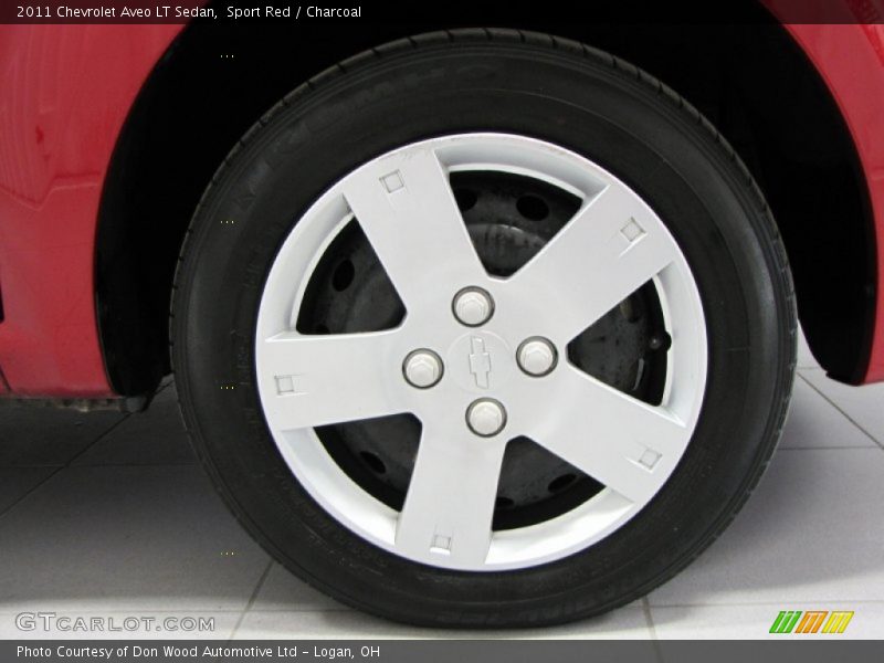 Sport Red / Charcoal 2011 Chevrolet Aveo LT Sedan