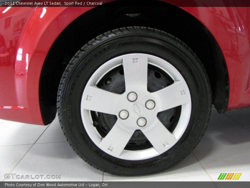 Sport Red / Charcoal 2011 Chevrolet Aveo LT Sedan