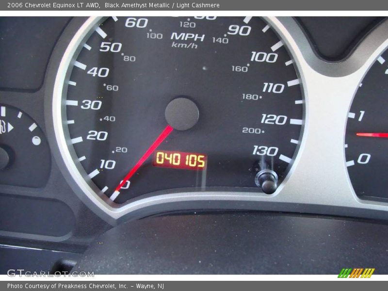 Black Amethyst Metallic / Light Cashmere 2006 Chevrolet Equinox LT AWD