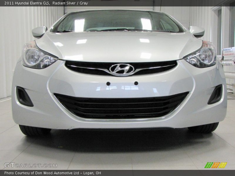 Radiant Silver / Gray 2011 Hyundai Elantra GLS