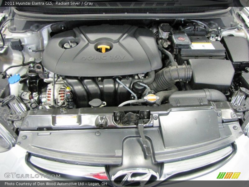 Radiant Silver / Gray 2011 Hyundai Elantra GLS
