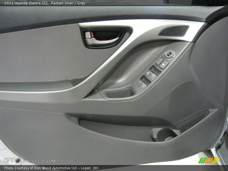 Radiant Silver / Gray 2011 Hyundai Elantra GLS