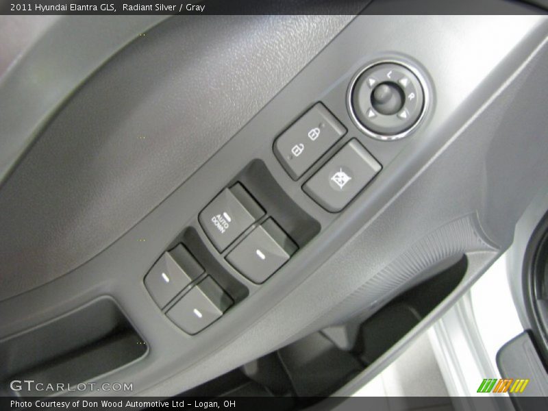 Radiant Silver / Gray 2011 Hyundai Elantra GLS