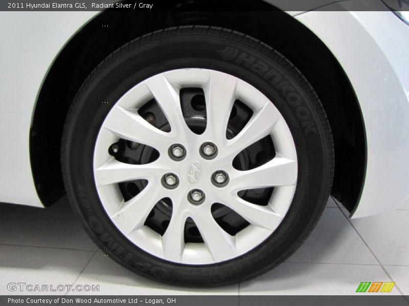 Radiant Silver / Gray 2011 Hyundai Elantra GLS