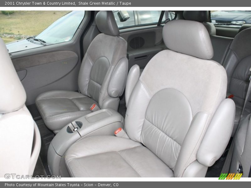 Shale Green Metallic / Taupe 2001 Chrysler Town & Country Limited