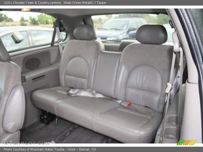 Shale Green Metallic / Taupe 2001 Chrysler Town & Country Limited