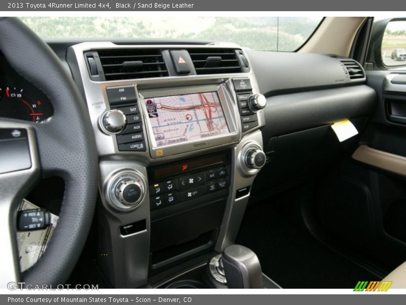 Dashboard of 2013 4Runner Limited 4x4
