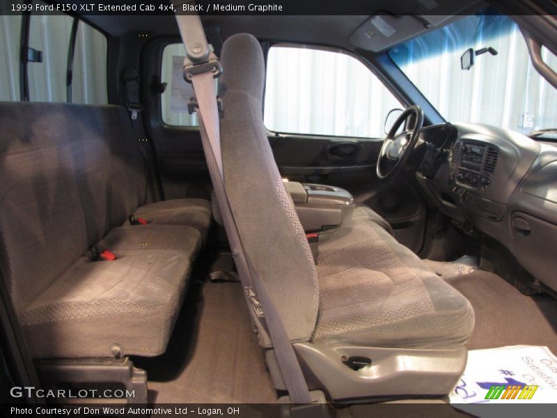 Black / Medium Graphite 1999 Ford F150 XLT Extended Cab 4x4
