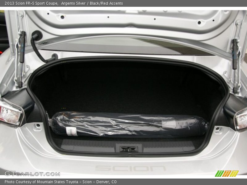  2013 FR-S Sport Coupe Trunk