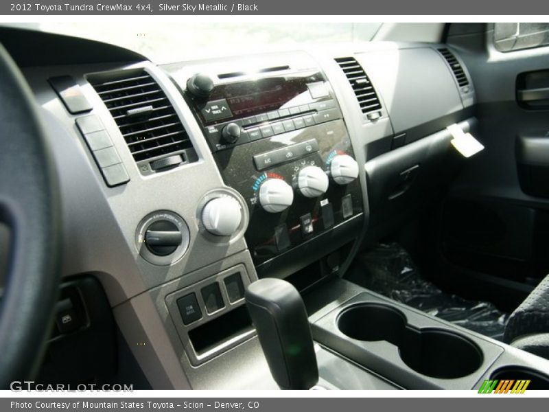 Silver Sky Metallic / Black 2012 Toyota Tundra CrewMax 4x4