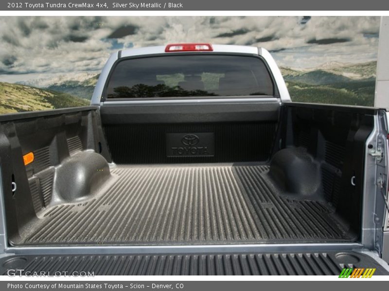 Silver Sky Metallic / Black 2012 Toyota Tundra CrewMax 4x4