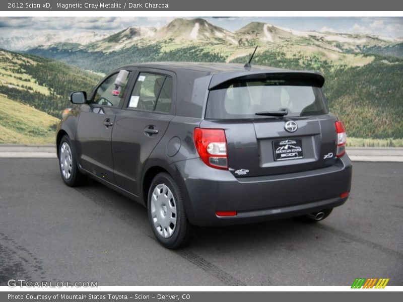 Magnetic Gray Metallic / Dark Charcoal 2012 Scion xD