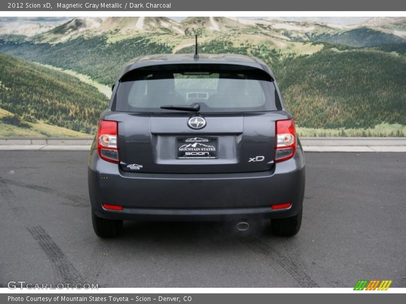 Magnetic Gray Metallic / Dark Charcoal 2012 Scion xD
