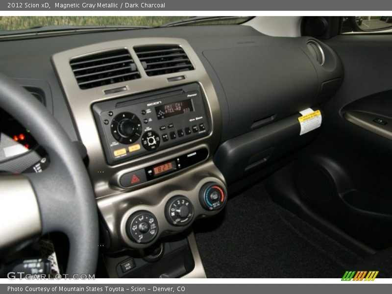 Magnetic Gray Metallic / Dark Charcoal 2012 Scion xD