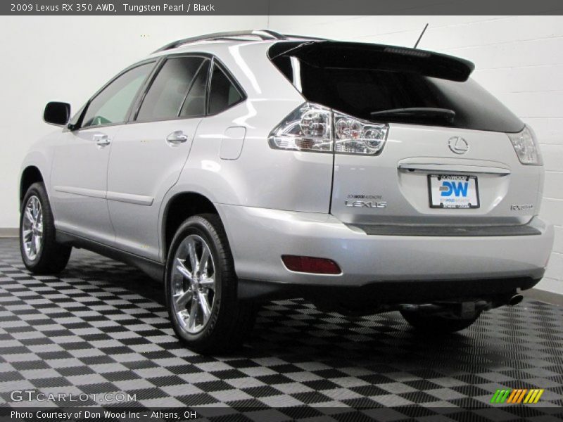 Tungsten Pearl / Black 2009 Lexus RX 350 AWD