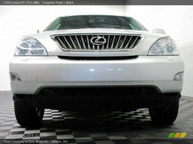 Tungsten Pearl / Black 2009 Lexus RX 350 AWD