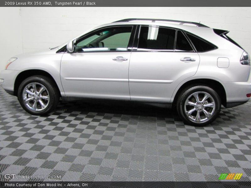Tungsten Pearl / Black 2009 Lexus RX 350 AWD