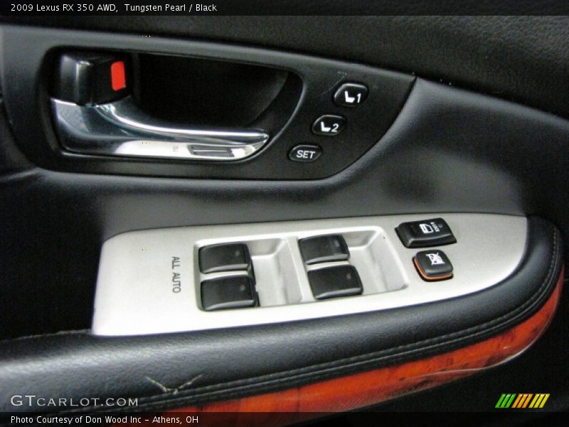 Tungsten Pearl / Black 2009 Lexus RX 350 AWD