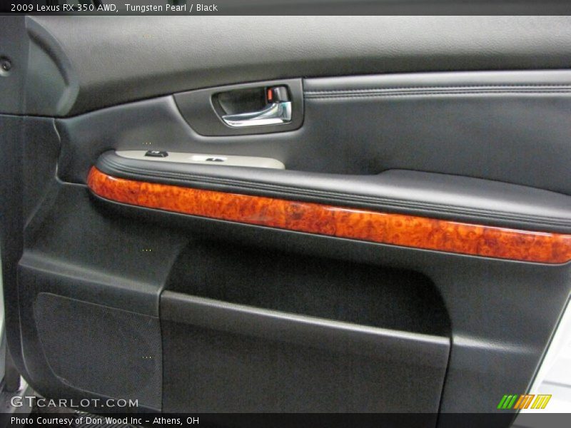 Tungsten Pearl / Black 2009 Lexus RX 350 AWD