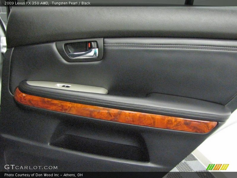 Tungsten Pearl / Black 2009 Lexus RX 350 AWD