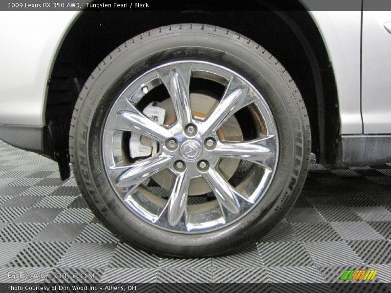 Tungsten Pearl / Black 2009 Lexus RX 350 AWD