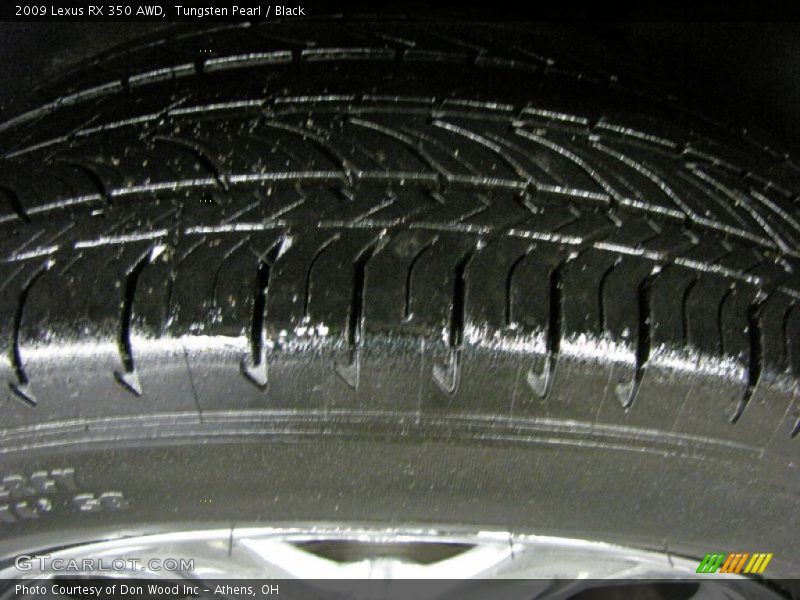 Tungsten Pearl / Black 2009 Lexus RX 350 AWD
