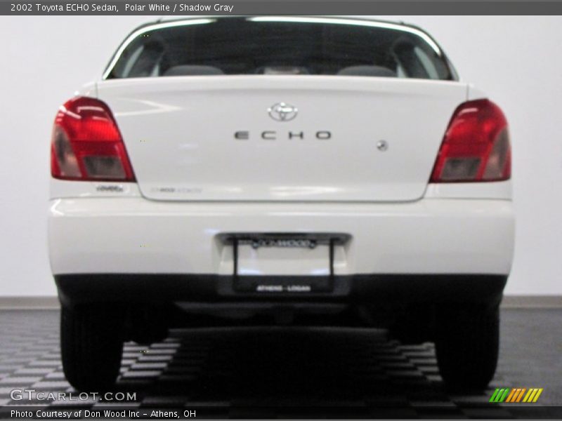Polar White / Shadow Gray 2002 Toyota ECHO Sedan