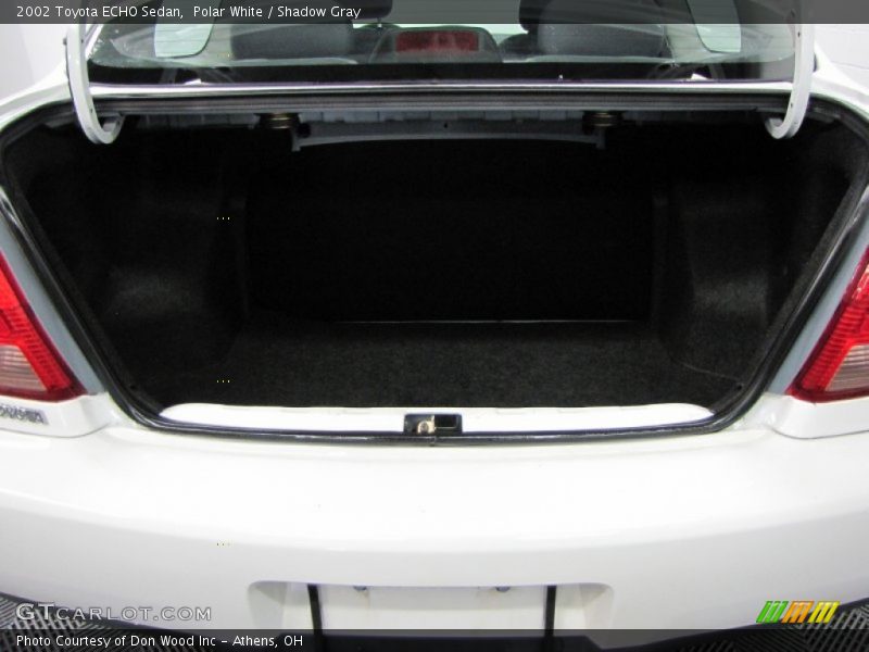 Polar White / Shadow Gray 2002 Toyota ECHO Sedan