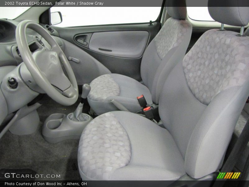  2002 ECHO Sedan Shadow Gray Interior