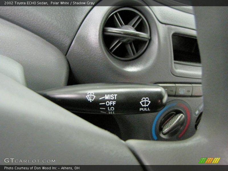 Polar White / Shadow Gray 2002 Toyota ECHO Sedan