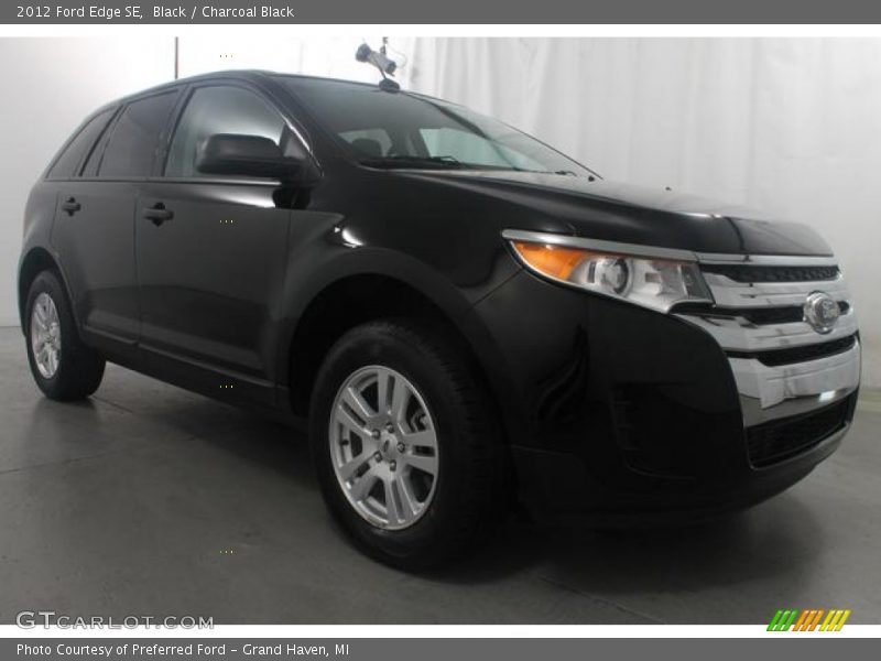 Black / Charcoal Black 2012 Ford Edge SE