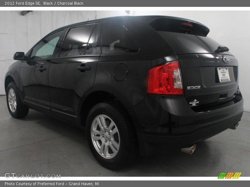 Black / Charcoal Black 2012 Ford Edge SE