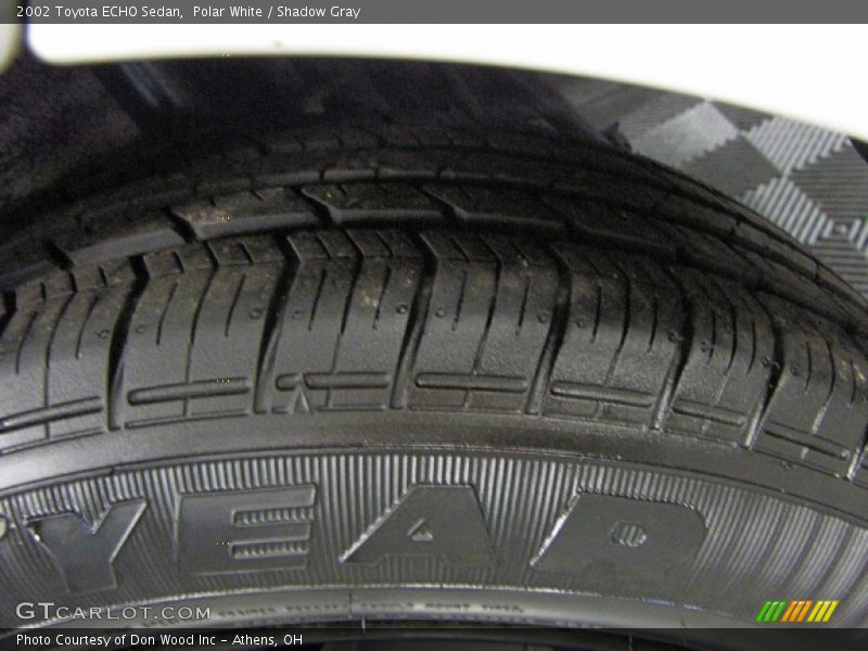 Polar White / Shadow Gray 2002 Toyota ECHO Sedan