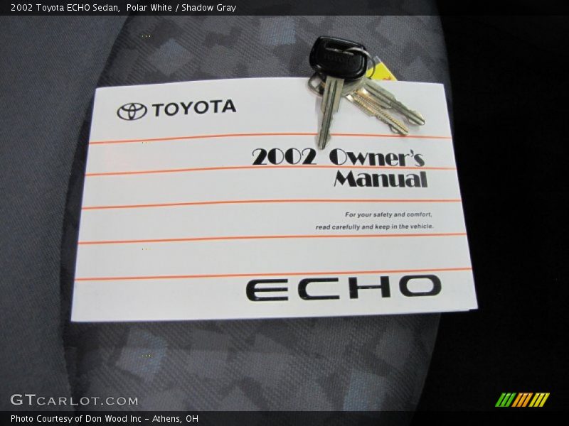 Books/Manuals of 2002 ECHO Sedan
