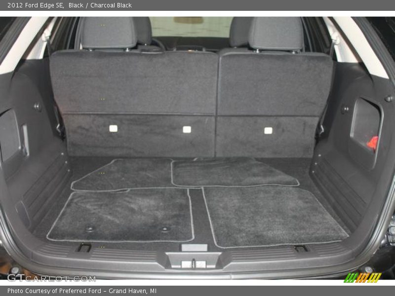 Black / Charcoal Black 2012 Ford Edge SE