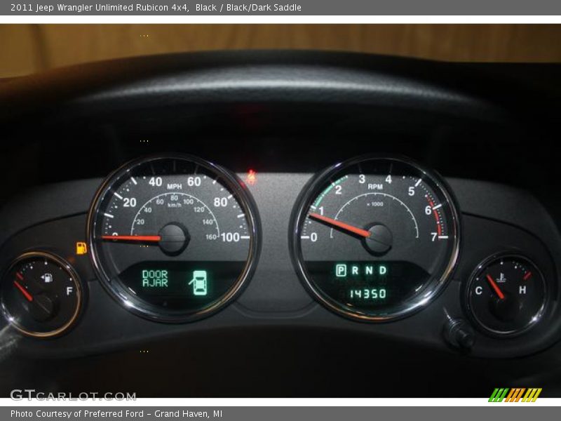 Black / Black/Dark Saddle 2011 Jeep Wrangler Unlimited Rubicon 4x4