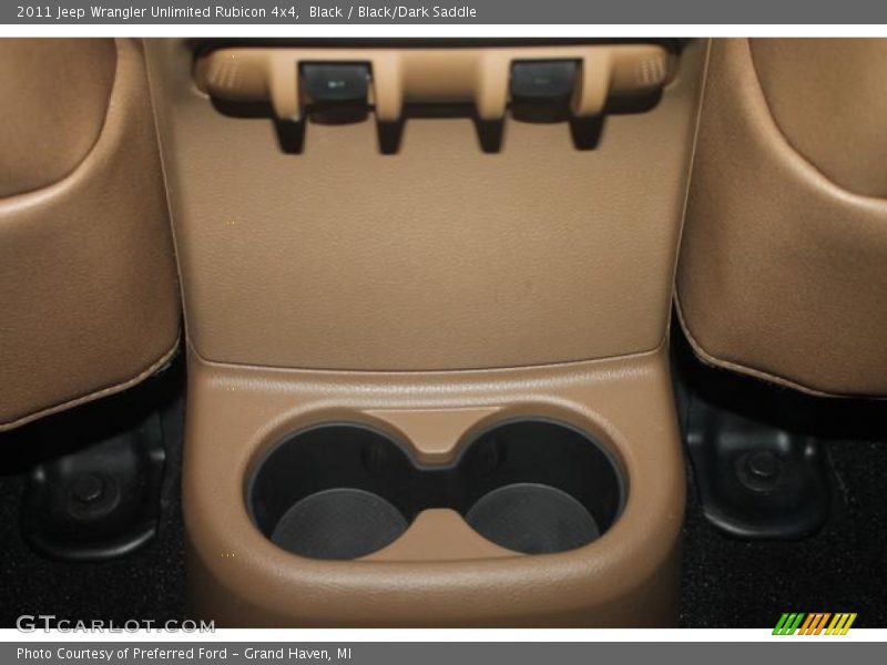 Black / Black/Dark Saddle 2011 Jeep Wrangler Unlimited Rubicon 4x4